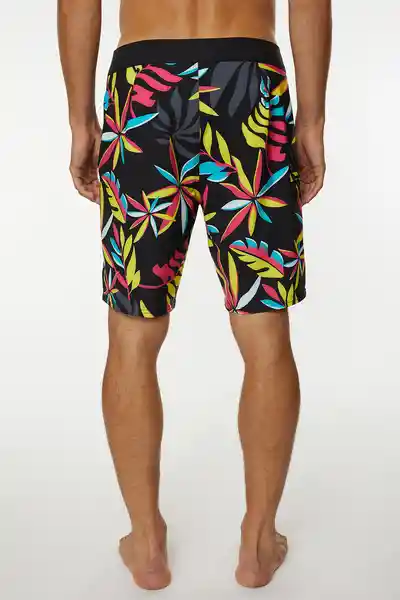 ONeill Short de Baño Hyperfreak Late Drop Am Negro Talla 34