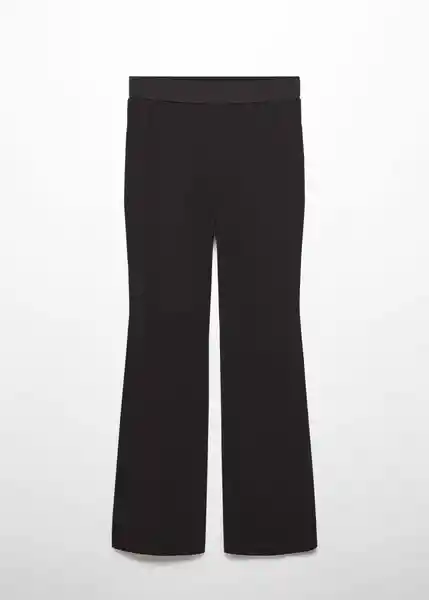 Pantalón Bengal Negro Talla XS Mujer Mango