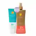 Promoción Nude Protector Solar Spf80 120 Ml + Bronceador Spf2