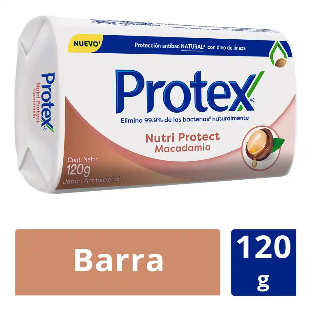 Protex Jabón en barra Nutri Protect Macadamia