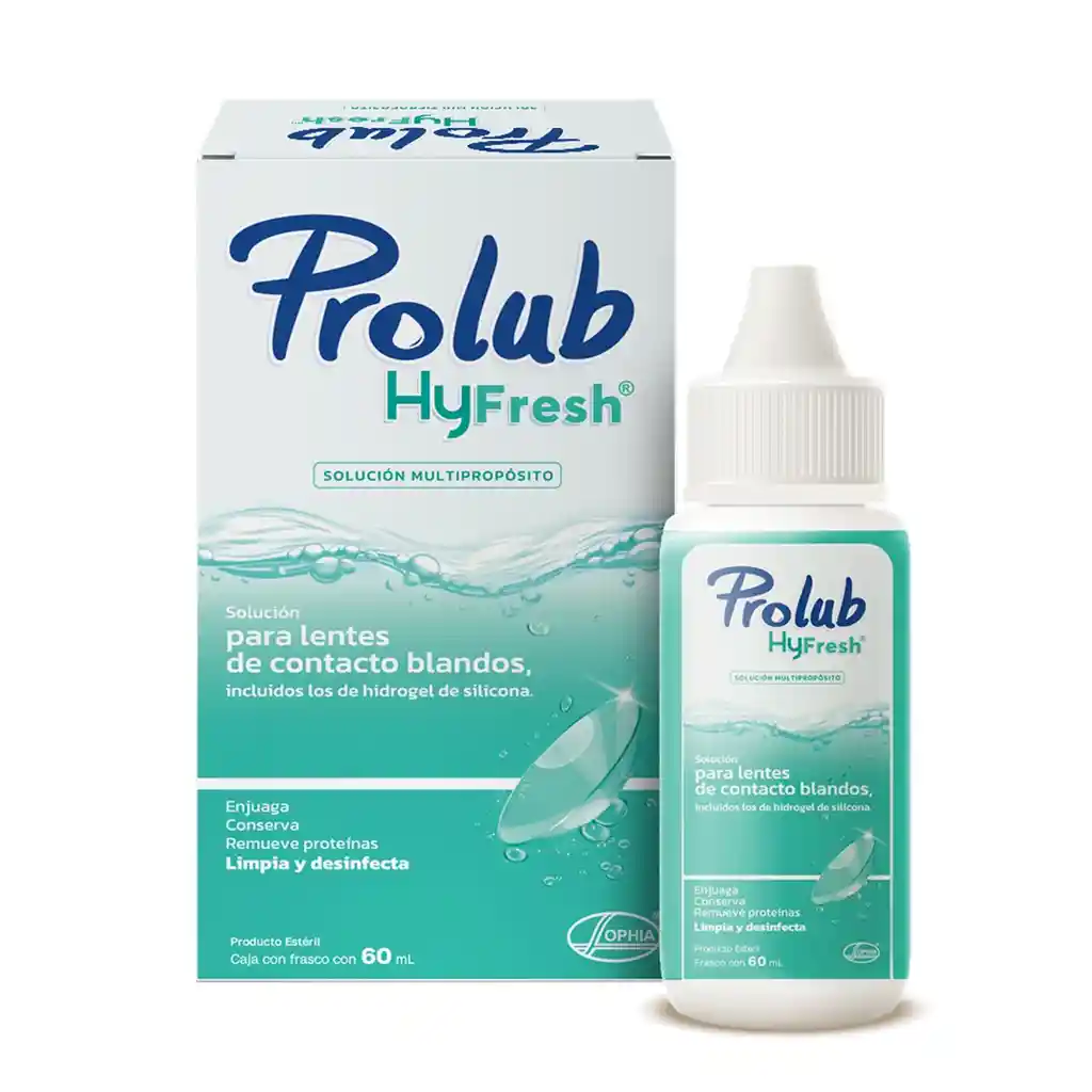 Prolub Hyfresh Solucion Para Lentes de Contacto