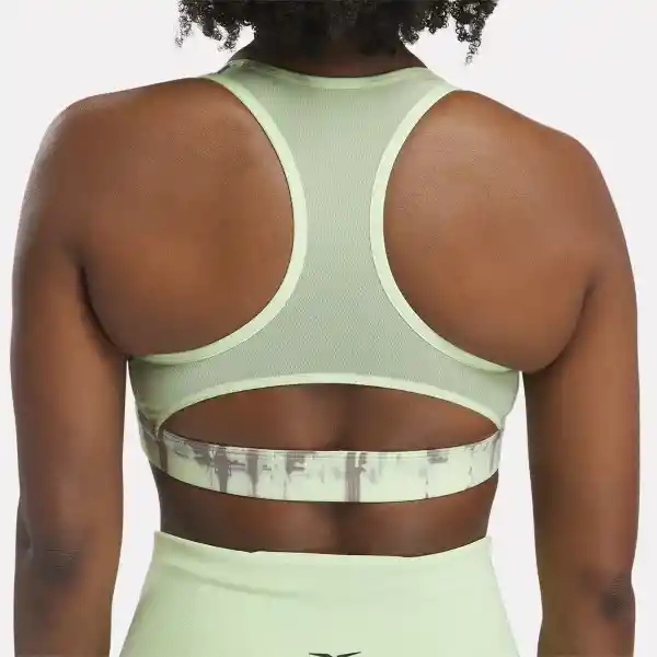 Reebok Top Lux Perform Aop Racer Bra Mujer XS 100037396