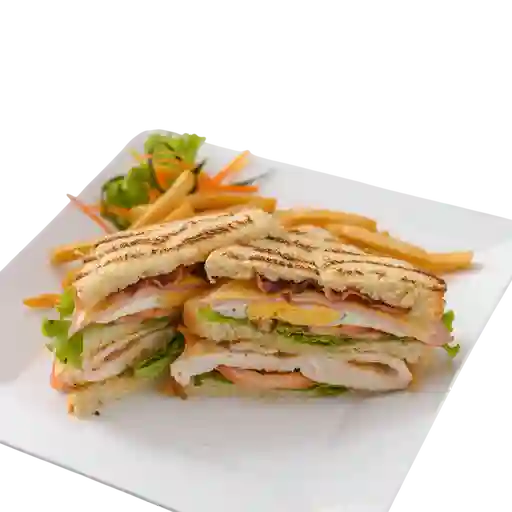 Promo club sandwich de pollo