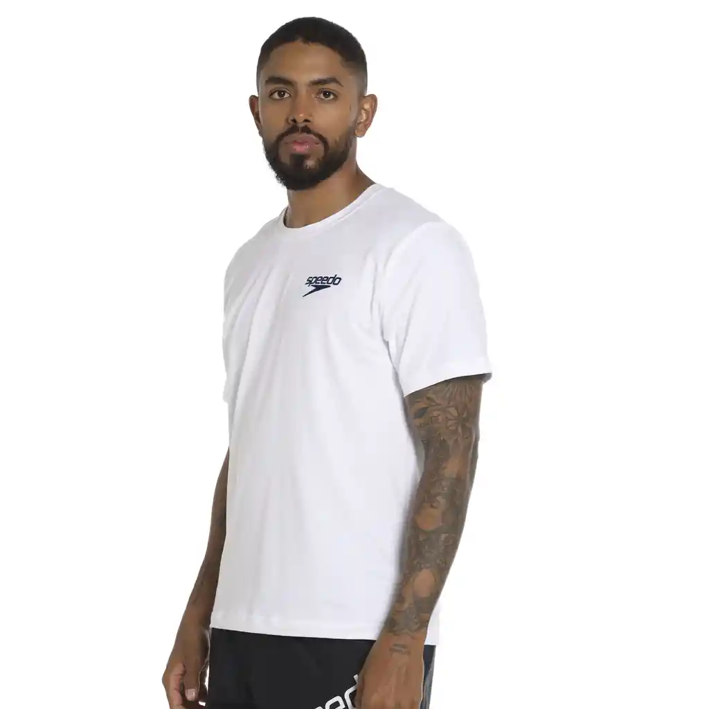 Camiseta Manga Corta Front Hombre Blanco-s