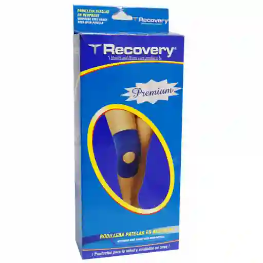 Recovery Black Rodillera Patelar Varios Xl