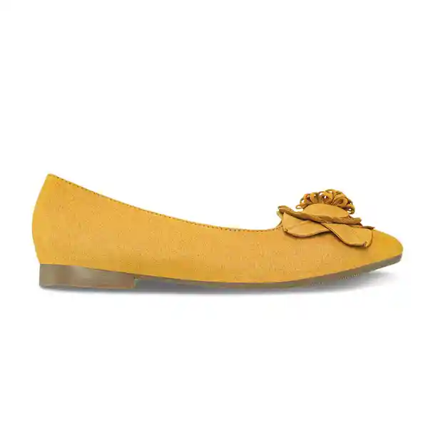 Croydon Baletas Michelle Mujer Amarillo Talla 35