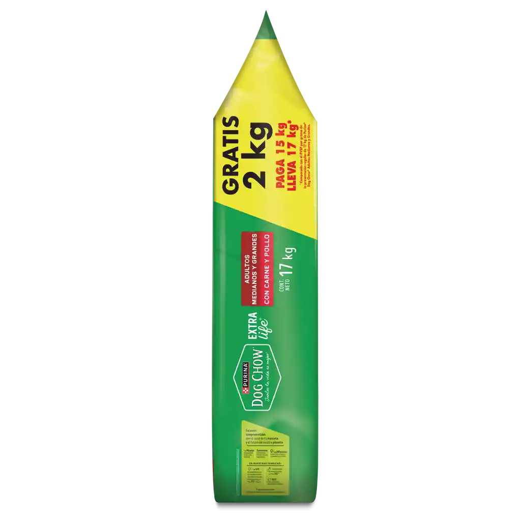 Comida para perro Dog Chow Adulto medianos y grandes x 17 kg OFERTA
