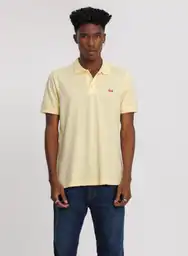 Levi'S Camiseta Polo 222 Manga Corta Amarillo Talla M