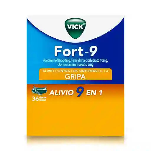 Vick Fort-9 (500 mg / 10 mg / 2 mg)