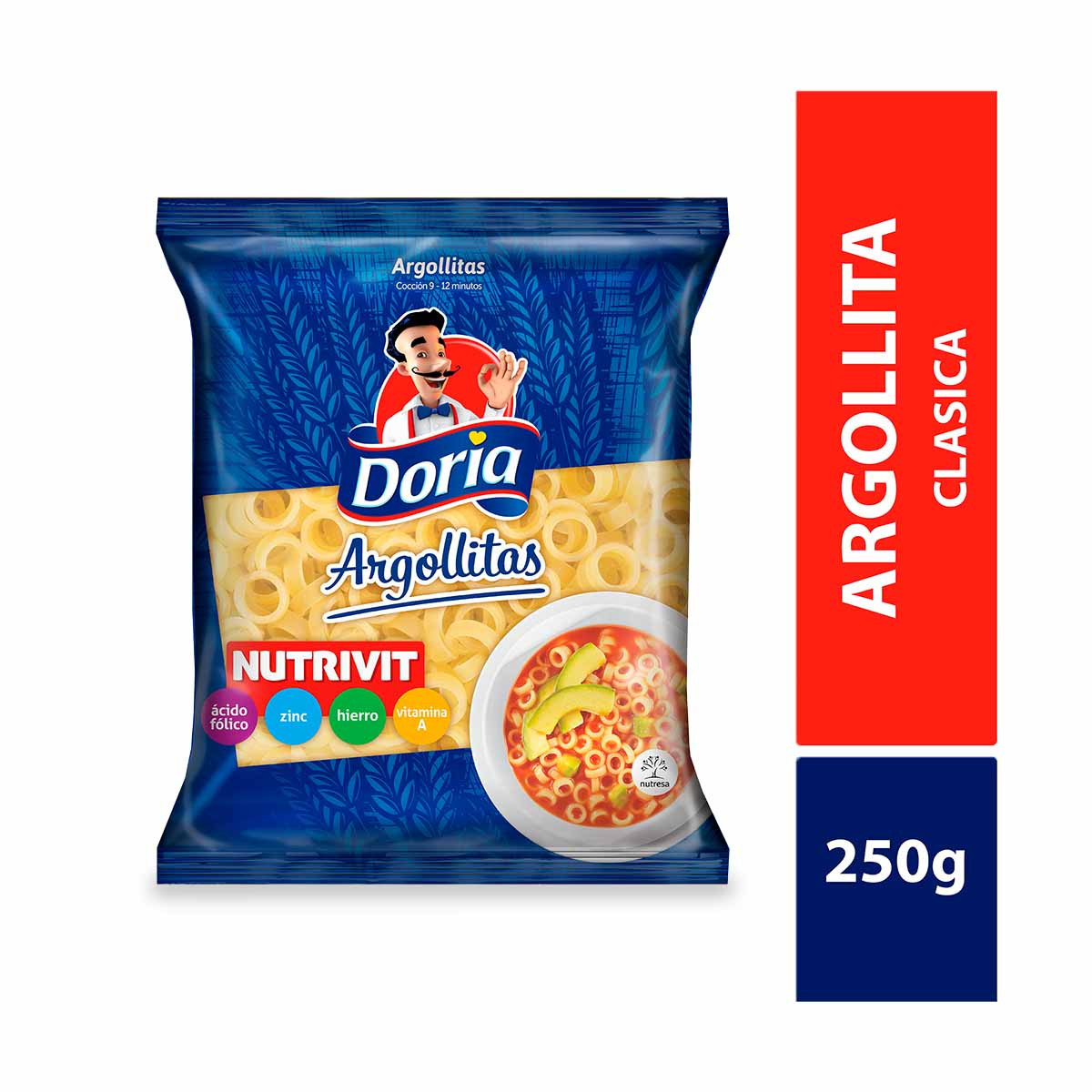 Doria Pasta Argollitas 250 g