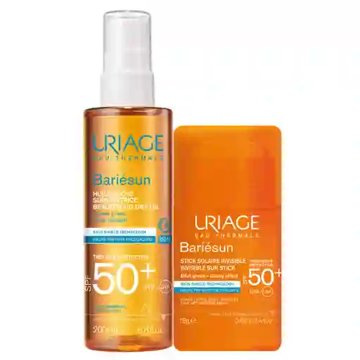 Uriage Kit Bariesun Aceite Seco Embellecedor Spf50+