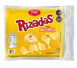 Rizadas Snack de Papas Fritas Sabor a Mayonesa