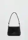 Bolso M Degrade Negro Mujer Mango