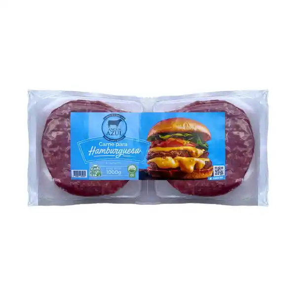Angus Azul Carne de Hamburguesa