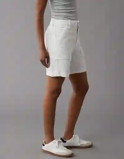 Short Mujer Blanco Talla 8 7960100 American Eagle