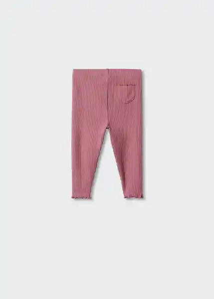 Leggings Carla4 Rosa Talla 66 Niñas Mango