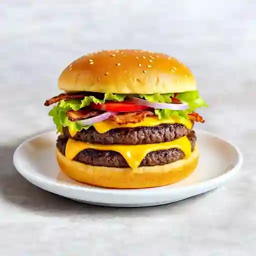 Burger American Doble