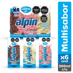 Alpina Leche Chocolatada Surtido