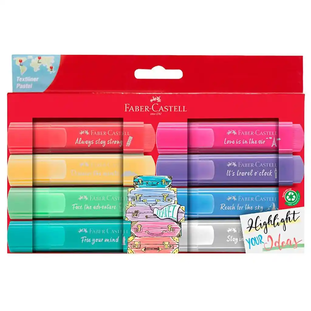   Faber Castell  Resaltador Pastel Tl 46 254626 