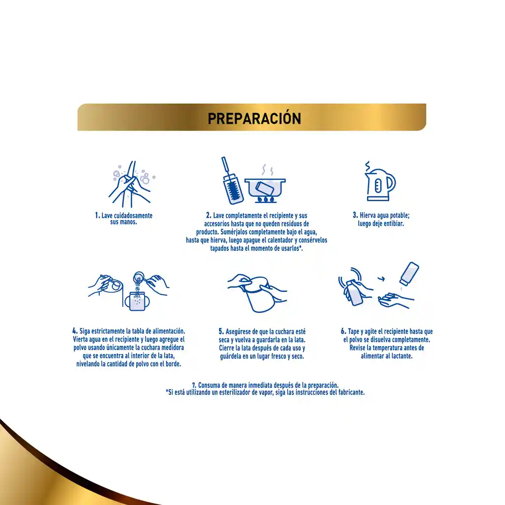 Fórmula infantil NAN SUPREMEPRO Etapa 2 x 800g
