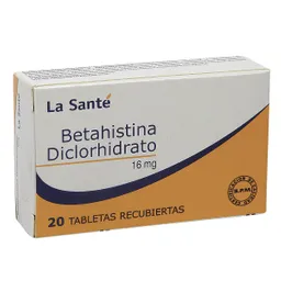 La Sante Betahistina Diclorhidrato (16 mg)