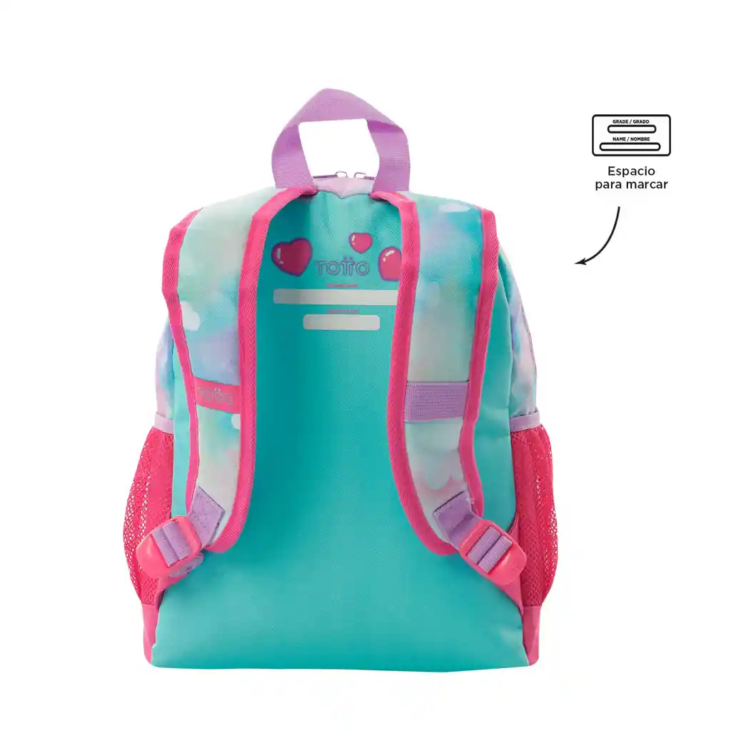 Morral Para Niña Sweety Heart Mediano Azul