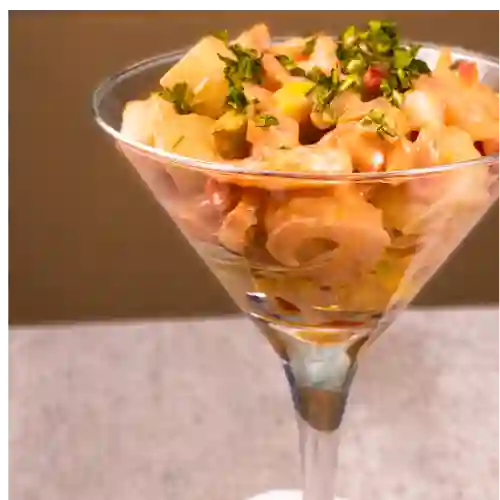Coctel de Patacón y Camaron