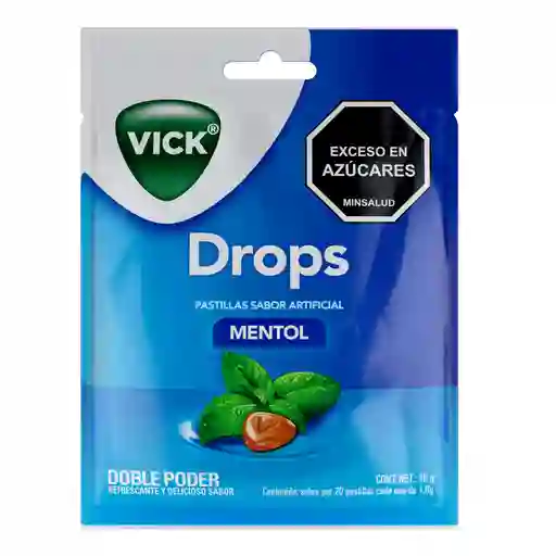 Vick Drops Mentol X 20 X