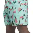 Ts Speed Aop Short Talla L Pantalones Y Lycras Azul Para Hombre Marca Reebok Ref: Hi0527