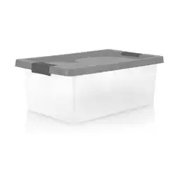 Caja Organizadora Con Tapa y Broches 16 L Estra 4-1040505