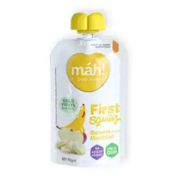 Mah Compota Orgánica Sabor a Banana-Manzana