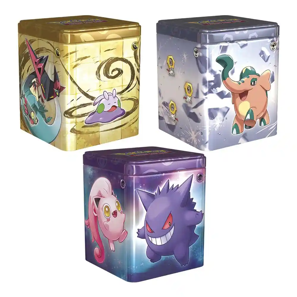 Cartas de Pokemon Tcg Stacking Tin Spa
