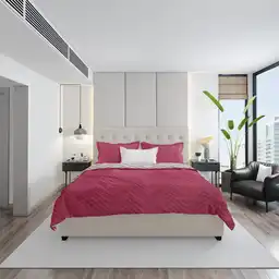 Cubrecama H&h Extra Doble Microfibra 100 Hilos