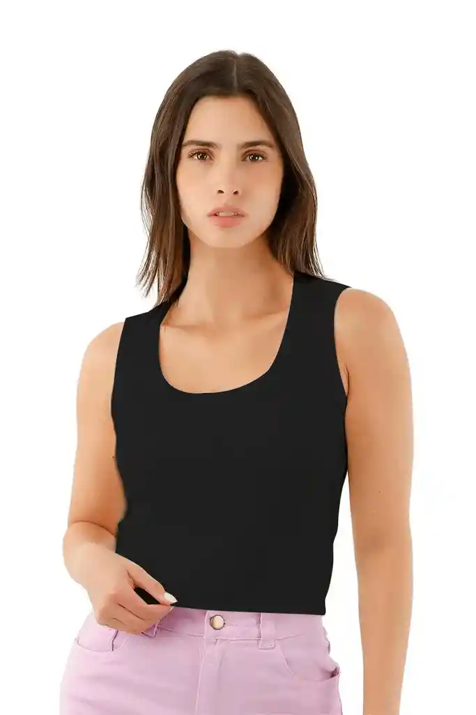 Top Negro Para Mujer Miranda