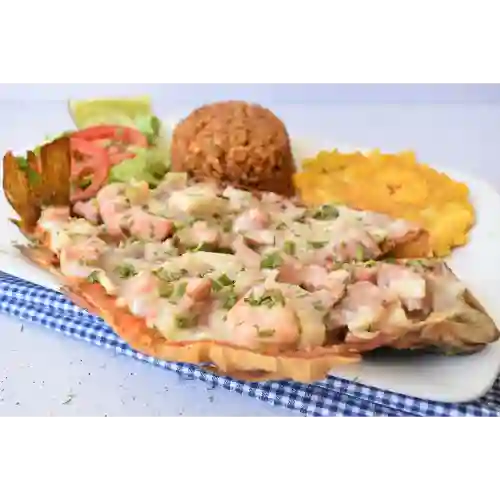 Trucha en Salsa Marinera