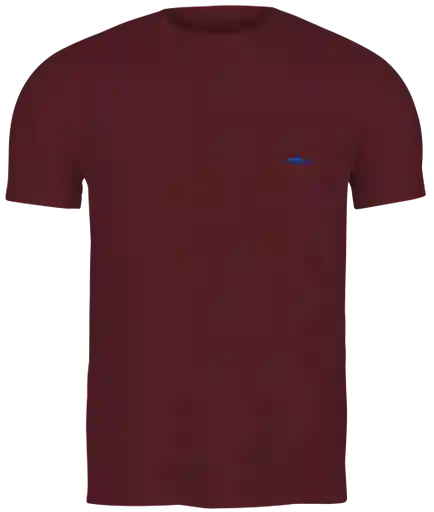 Camiseta Hombre Vinotinto Talla M Salvador Beachwear