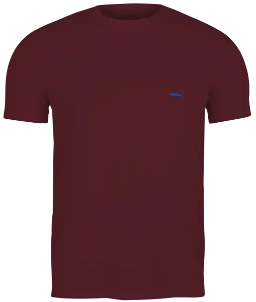 Camiseta Hombre Vinotinto Talla M Salvador Beachwear