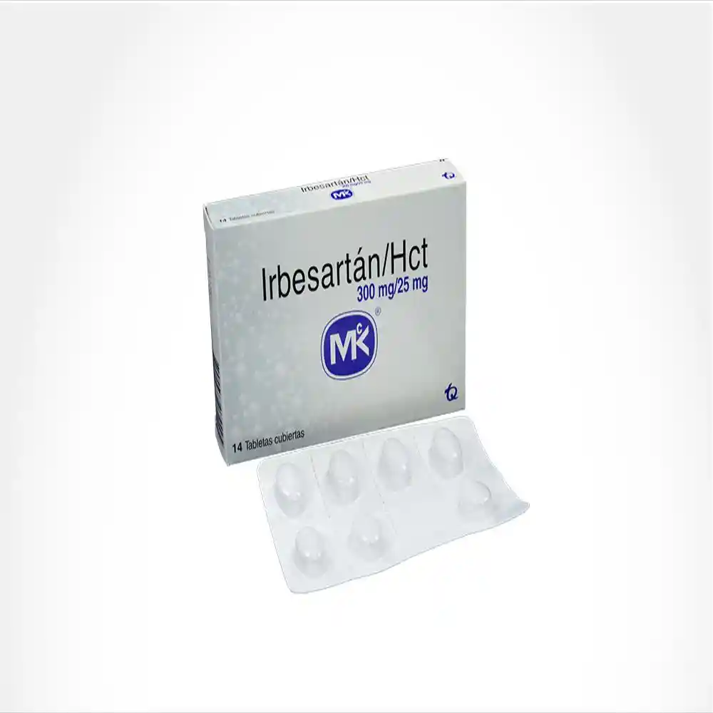 Hidroclorotiazida Irbesartan Hct (300  +  25 mg)