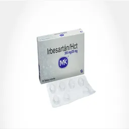 Hidroclorotiazida Irbesartan Hct (300  +  25 mg)