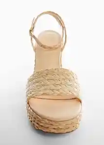 Sandalias Lailo Beige Talla 38 Mujer Mango