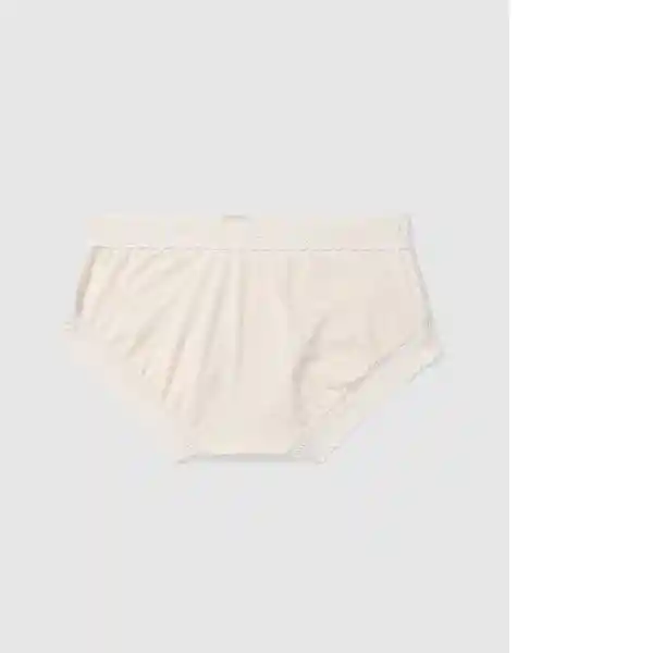 Panti Tela Real Beige Aerie Talla Medium American Eagle