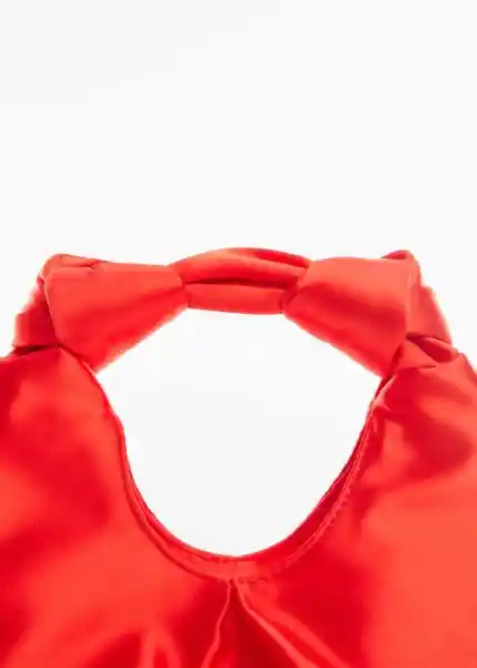 Bolso P Pauli Coral Talla 99 Mujer Mango