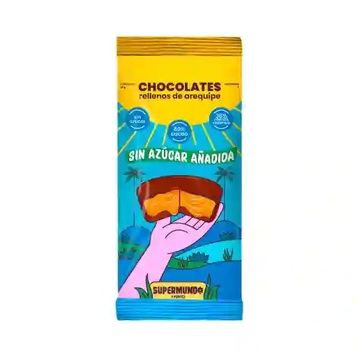 Bombones Rellenos de Arequipe El Super Mundo Bolsa