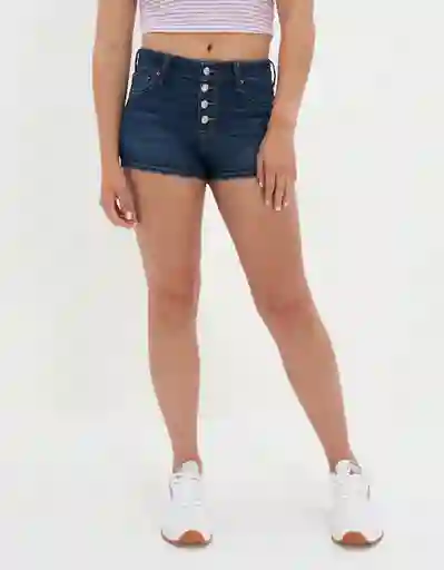 Short Mujer Azul Talla 8 400381243193 American Eagle