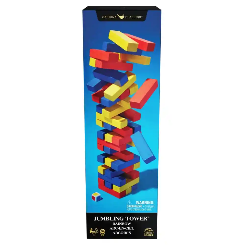 Juego Torre de Bloques Arcoíris