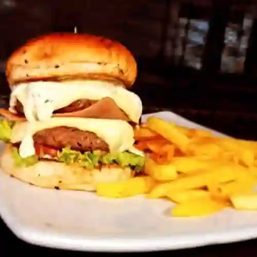 Hamburguesa Super Doble Carne