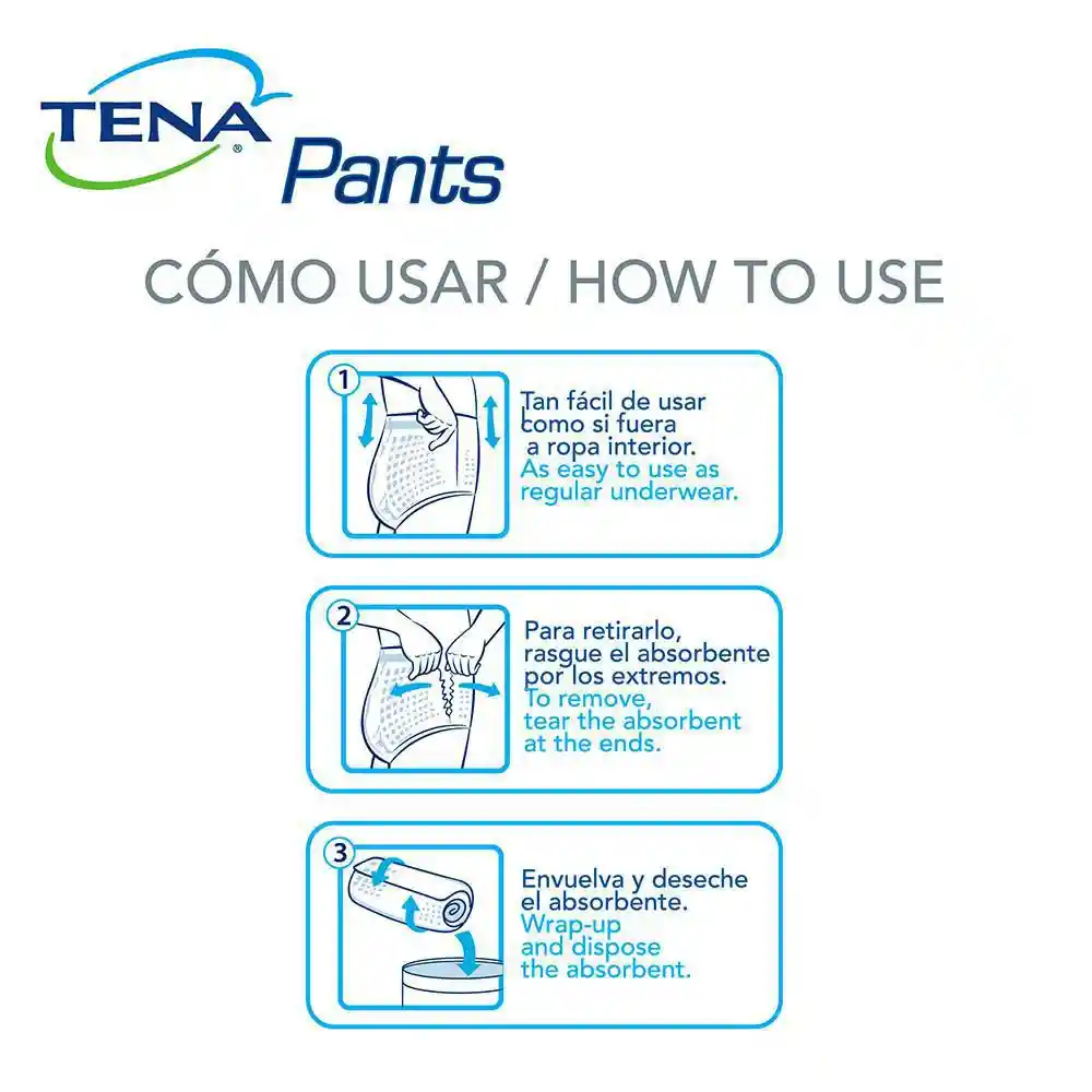 Tena Pants Absorbente Talla L