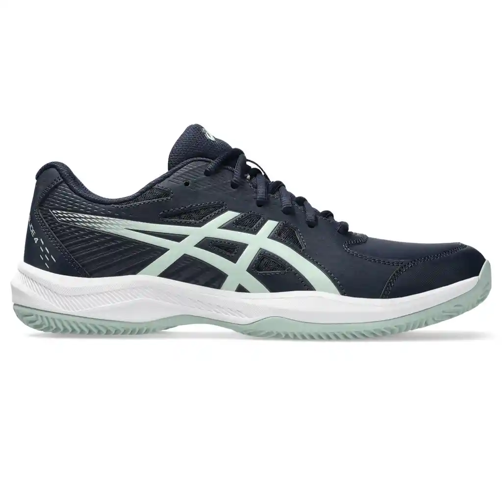 Tenis Para Jugar Tenis Para Hombre Asics Court Slide 4 Clay - Azul Oscuro