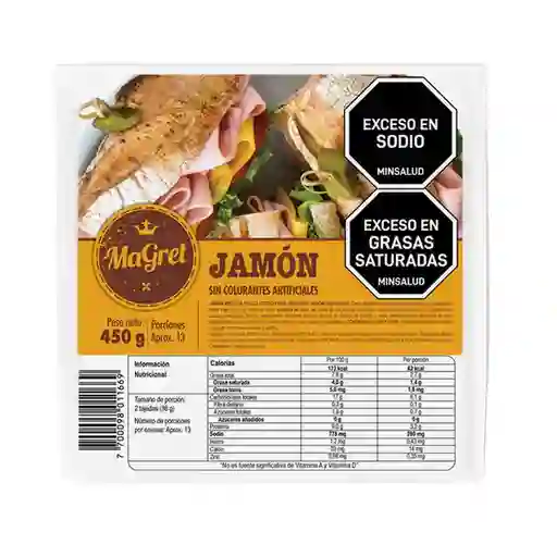 Magret Jamón Sanduche