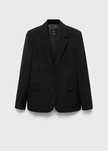 Blazer Americana Bergen Navy Talla M Mujer Mango